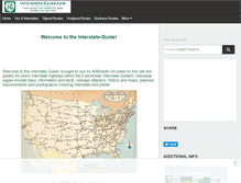 Tablet Screenshot of interstate-guide.com